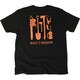 Essentials T-Shirt - Black (Back) (Show Larger View)
